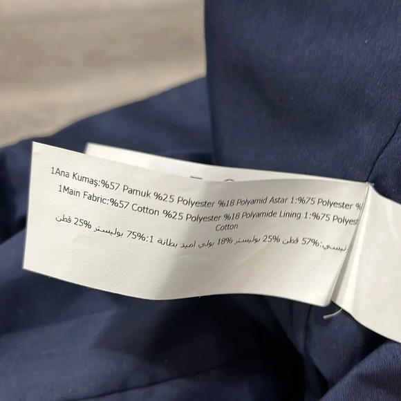 Elegant Navy Midi Dress - Picture 3 of 5